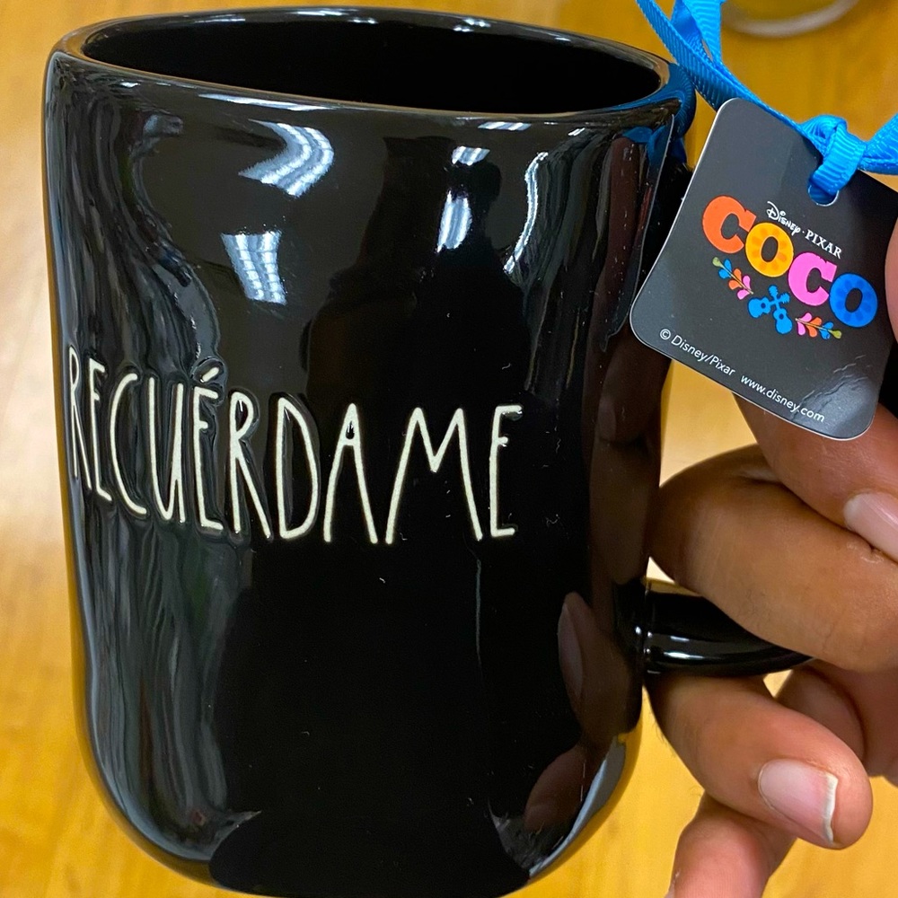 Rae Dunn “Recuérdame” Disney Pixar Coco Coffee Mug